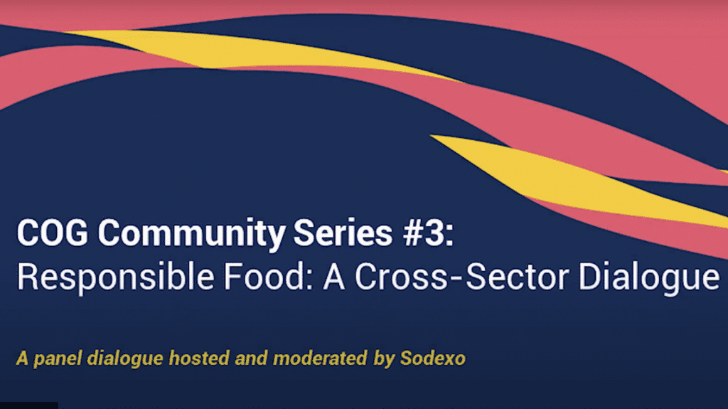 cog community series #3 responsible food a cross-sector dialogue