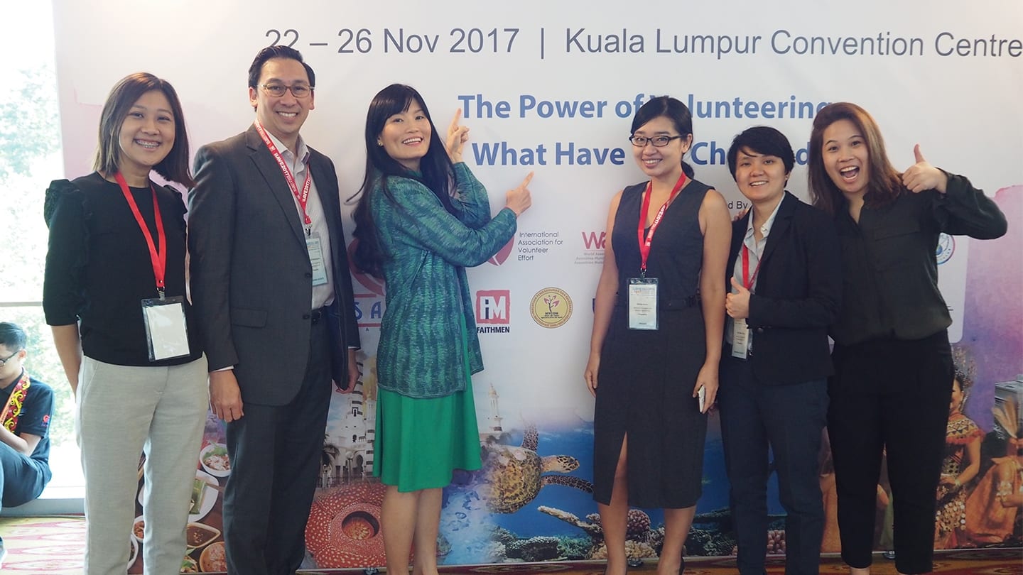 the power of volunteerism conference at kl convention centre