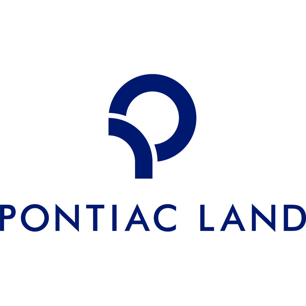 Pontiac Land Logo 2018 For Big scale Printing