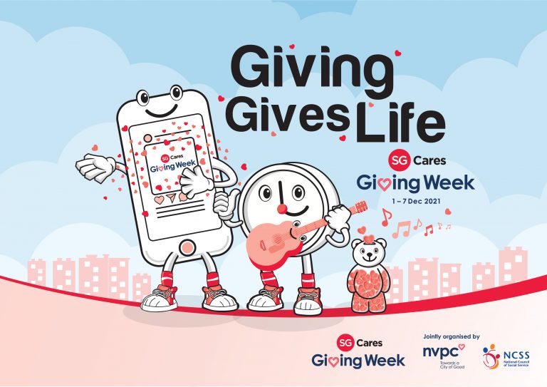SG Cares Giving Week KV