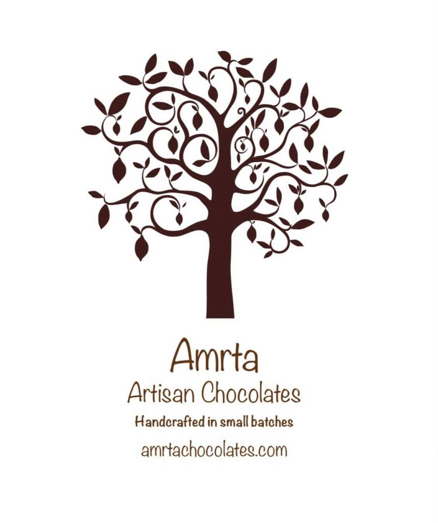Amrta Chocolate Logo